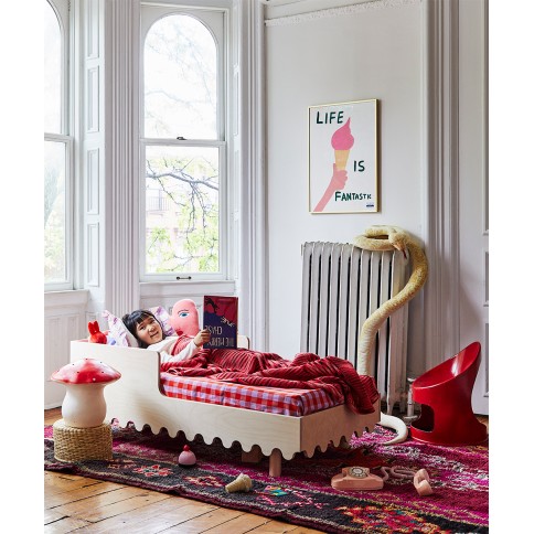 Kinderbett "Moss", Rot