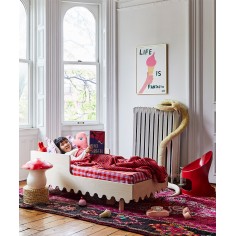 Kinderbett "Moss", Rot