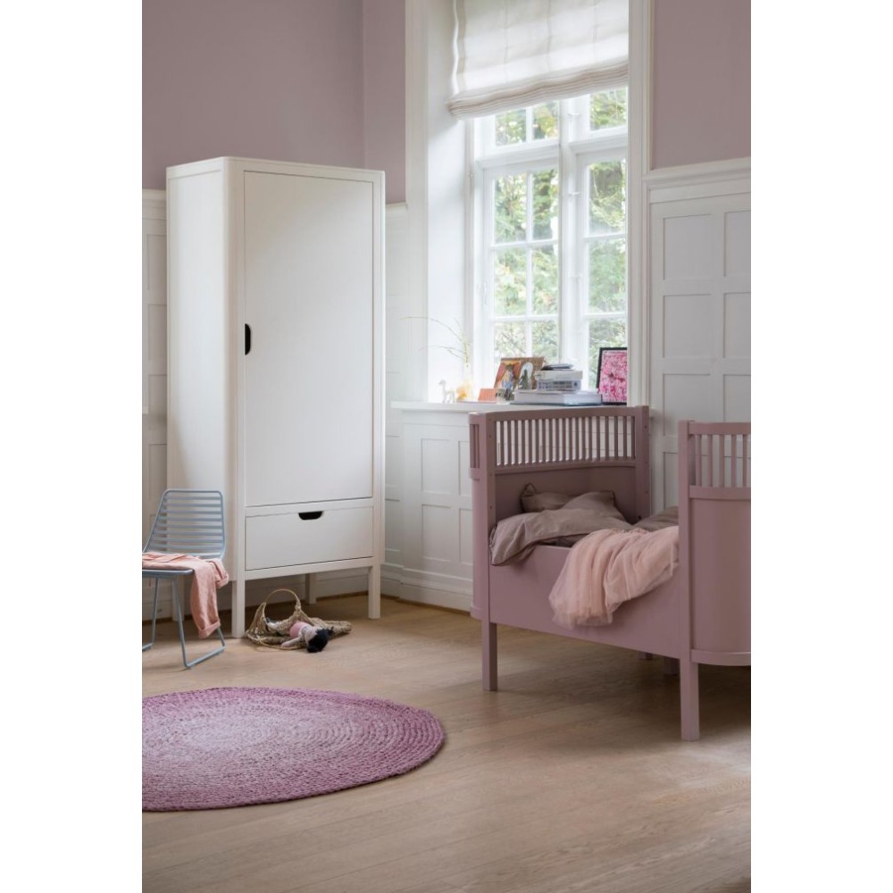 Sebra Armoire 1-Portière, Blanc