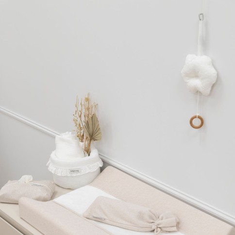 Spieluhr Blume Calm, Weiss