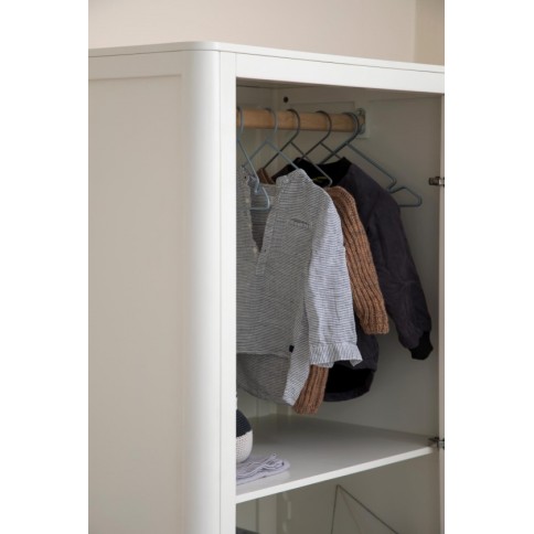 Sebra Armoire 1-Portière, Blanc