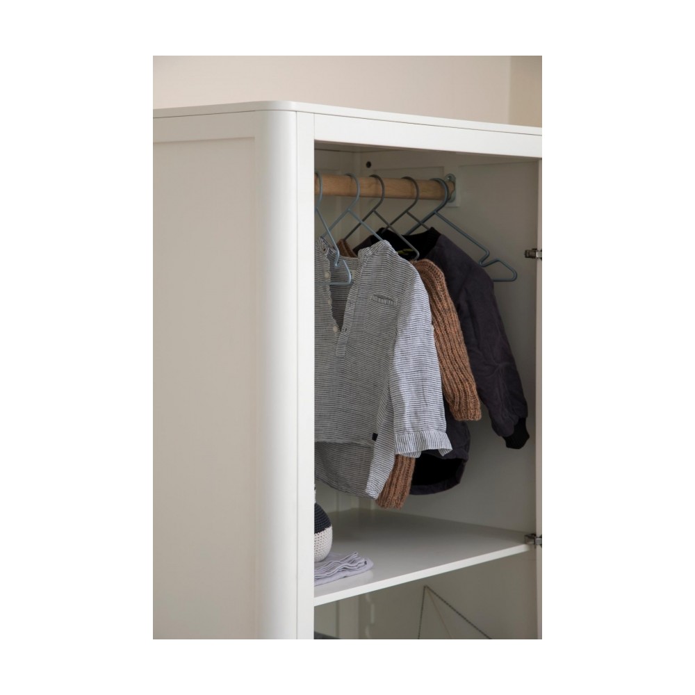 Sebra Armoire 1-Portière, Blanc