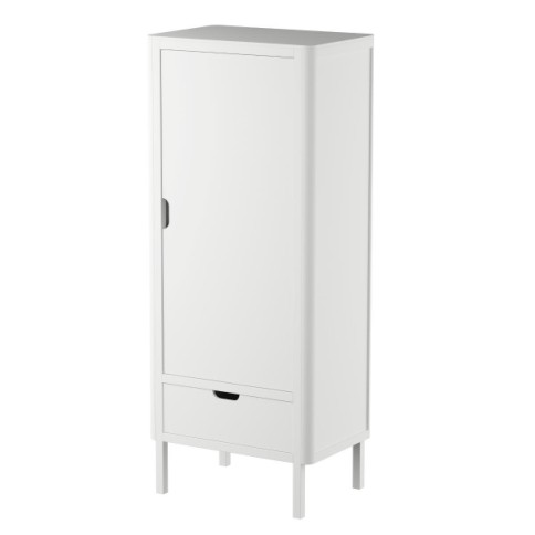 Sebra Armoire 1-Portière, Blanc