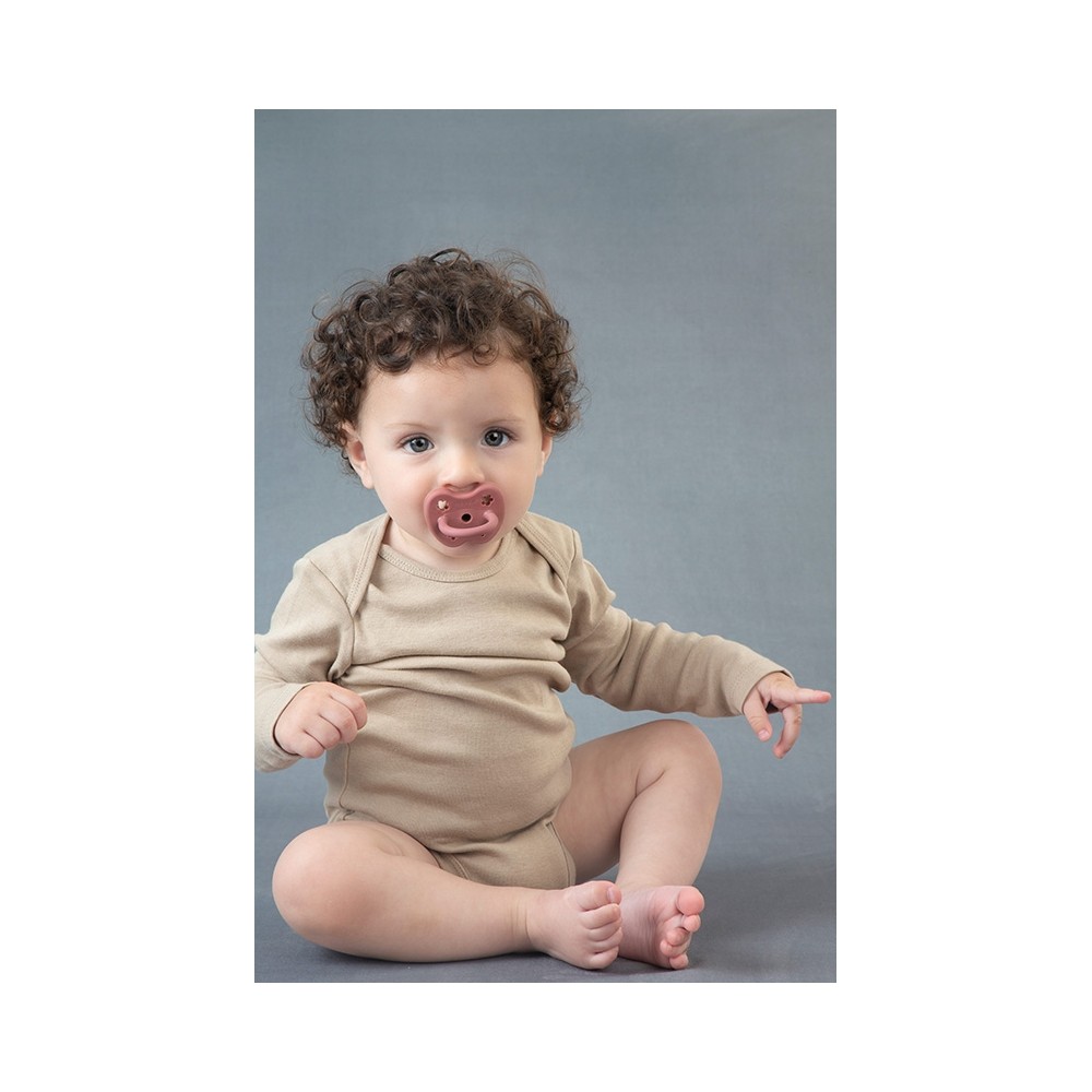 Schnuller Powder Pink & Rosewood (2 Stk.)