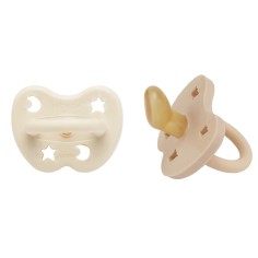 Schnuller Milky White & Sand (2 Stk.)