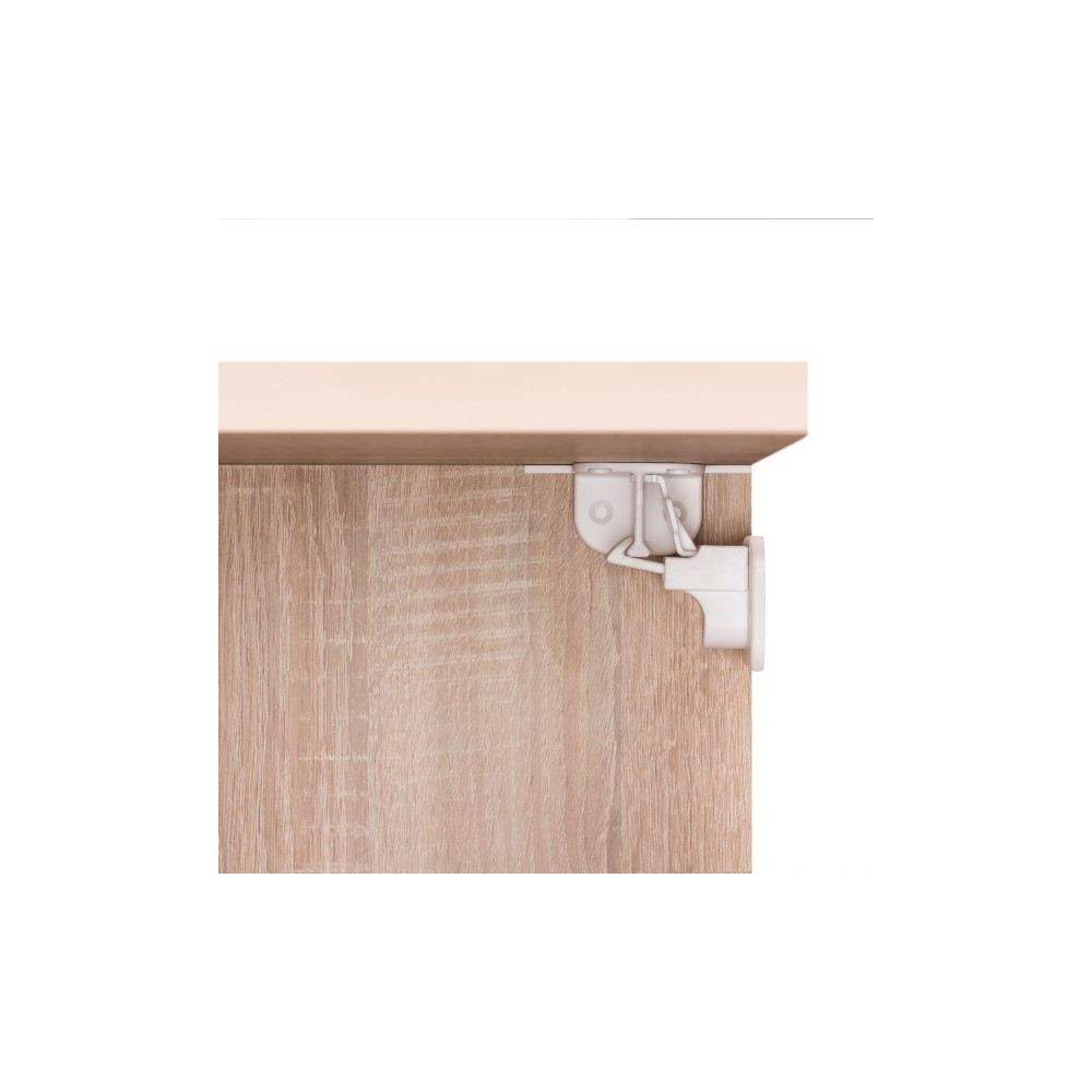 Serrure magnétique avec aide au montage (1PC.)