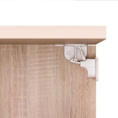 Serrure magnétique avec aide au montage (1PC.)