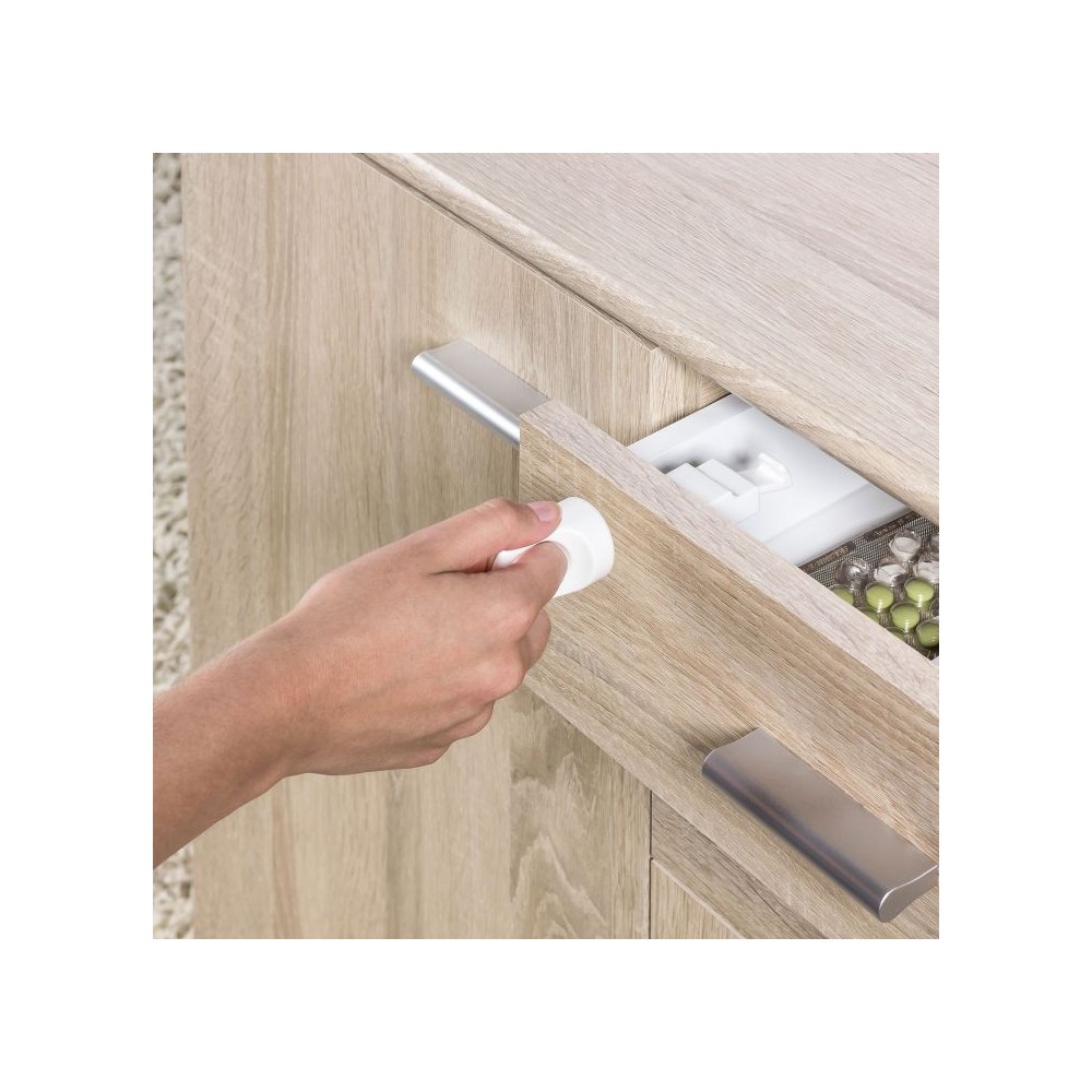 Serrure magnétique avec aide au montage (1PC.)