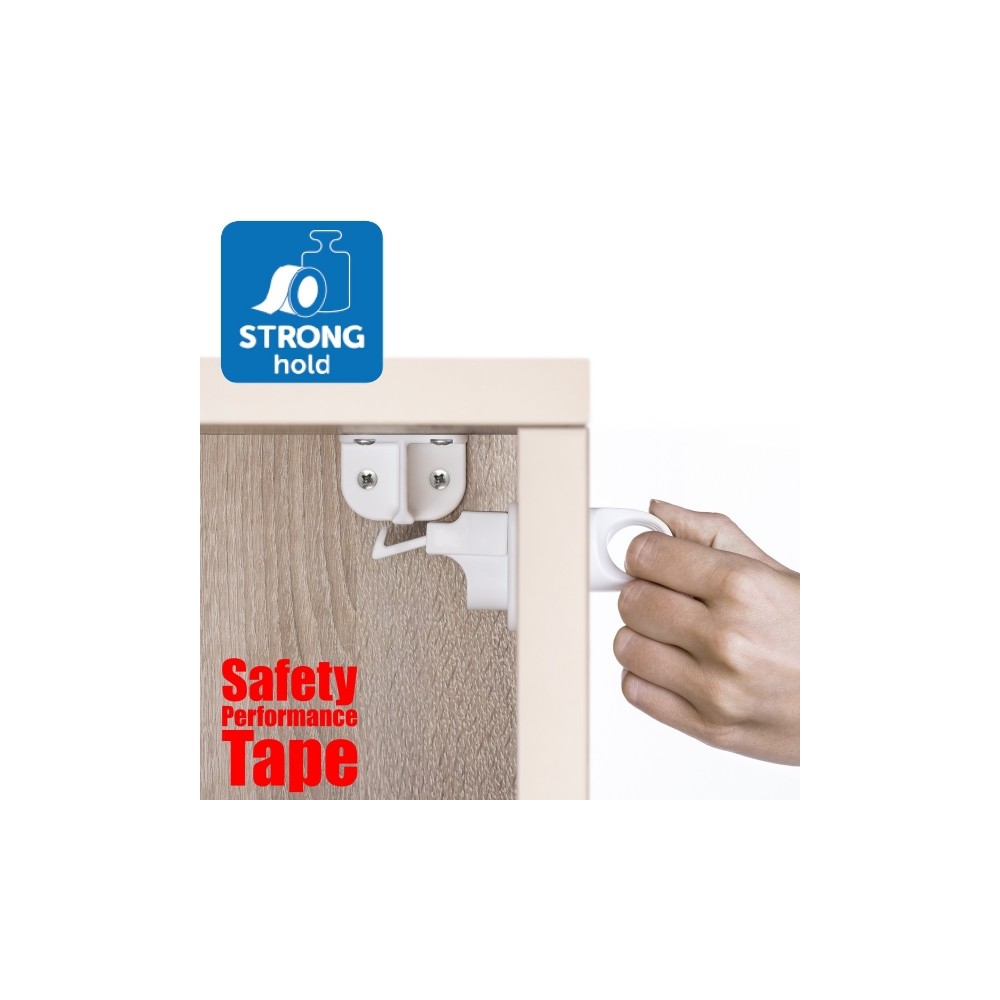 Serrure magnétique avec aide au montage (1PC.)