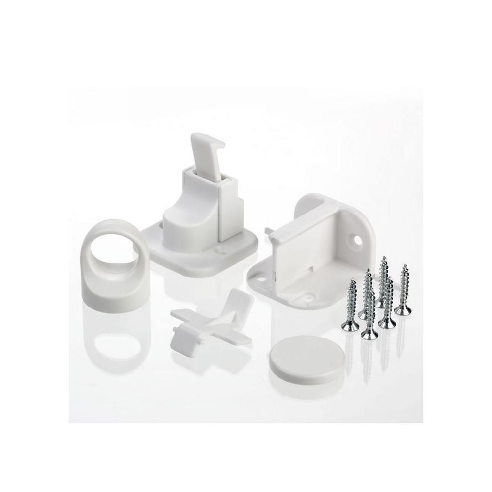 Serrure magnétique avec aide au montage (1PC.)