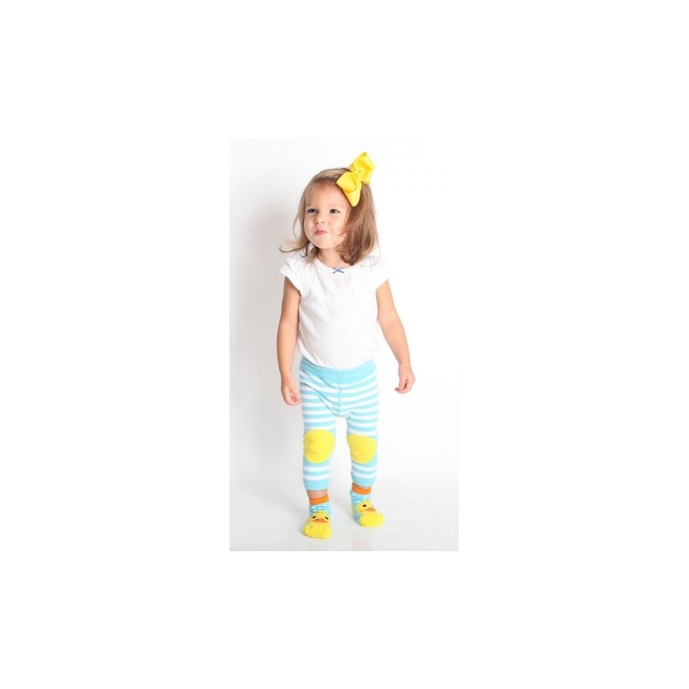 Zoocchini Baby Leggings & Chaussettes Ensemble, flaques au canard