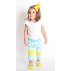 Zoocchini Baby Leggings & Chaussettes Ensemble, flaques au canard