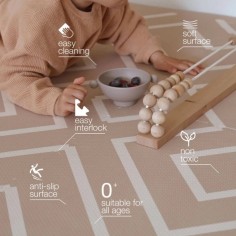 Spielmatte Modern Blocks, Wüstensand