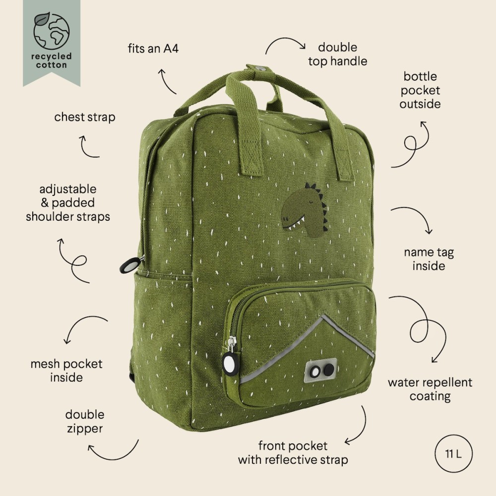 Rucksack gross, Mr. Dino