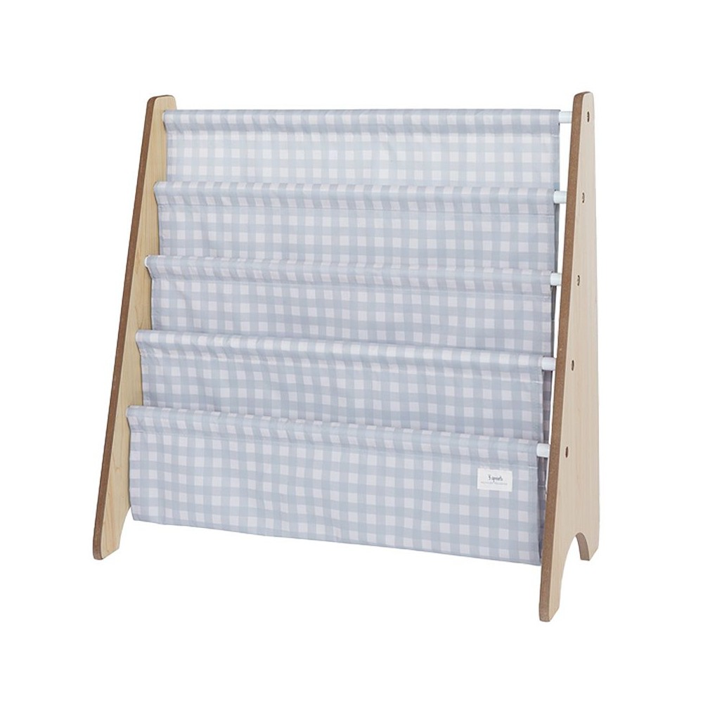 Bücherregal, Gingham Blue