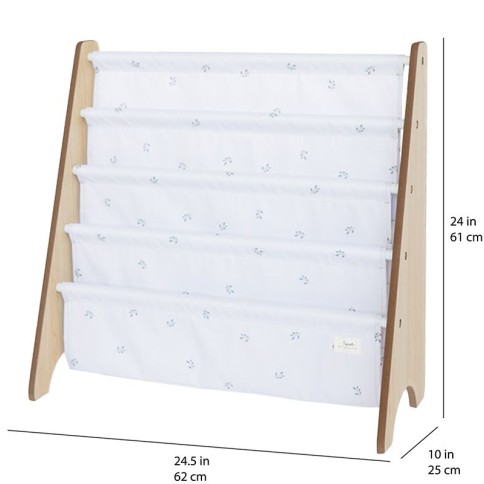 Bücherregal, Blueberry Ivory