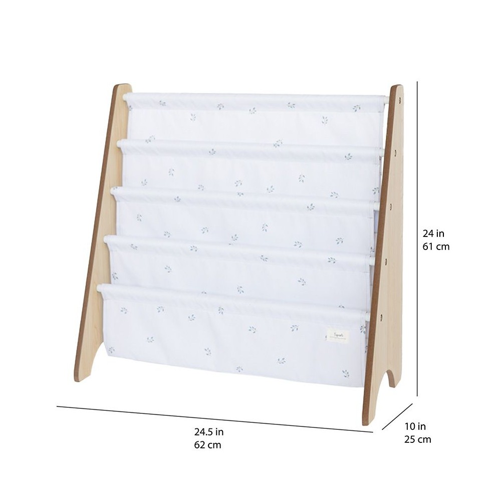 Bücherregal, Blueberry Ivory