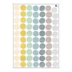 textile Wandaufkleber (1 Bogen), Pencil Dots