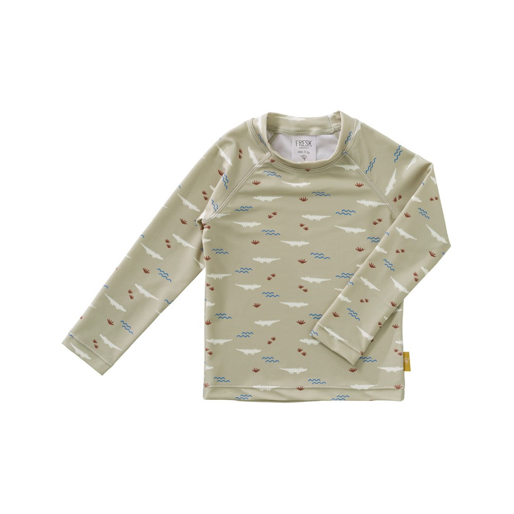 UV Shirt langarm, Krokodil