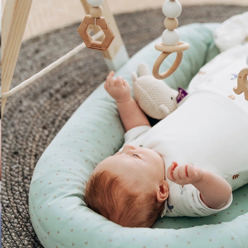 "HOME" Nestchenkorb Comfort Twister blau