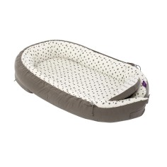 "HOME" Nestchenkorb Premium weiss mit grauen Sternen