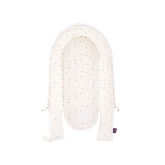 "HOME" Nestchenkorb Premium Naturlieb rosa