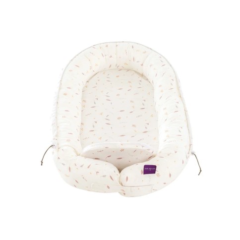 "HOME" Nestchenkorb Premium Naturlieb rosa