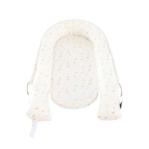 "HOME" Nestchenkorb Premium Naturlieb rosa