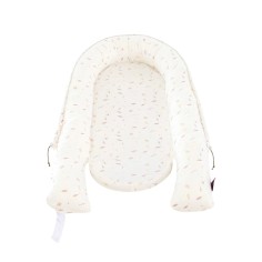 "HOME" Nestchenkorb Premium Naturlieb rosa