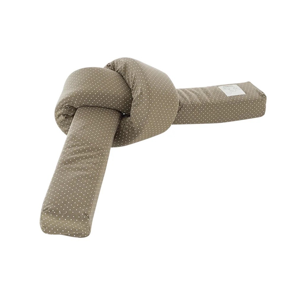 Bettschlange Pünktchen oliv