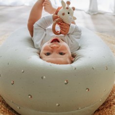 Stillkissen elastisch Kuschelhase grün