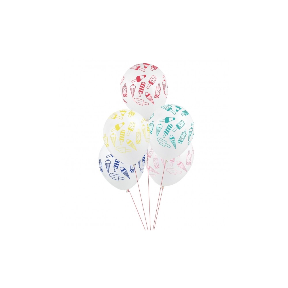 My Little Day Ballons en latex, 5 pcs. - Glaces