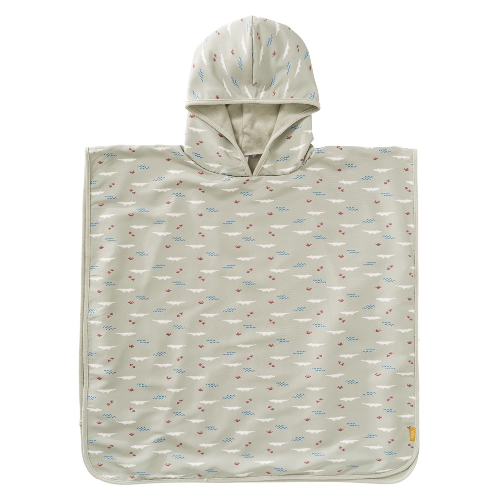 Badetuch Poncho, Krokodile