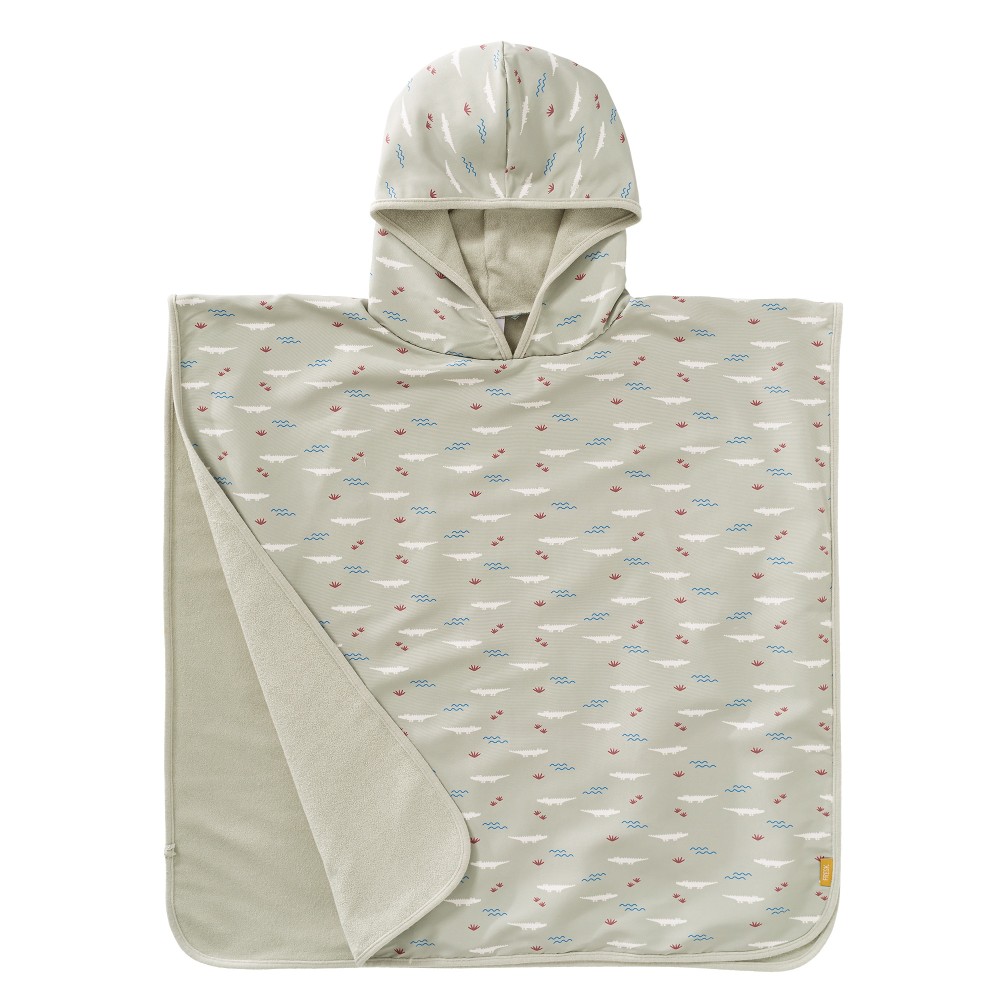 Badetuch Poncho, Krokodile