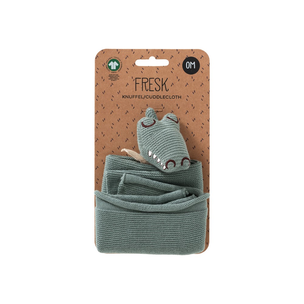 Schmusetuch Krokodil