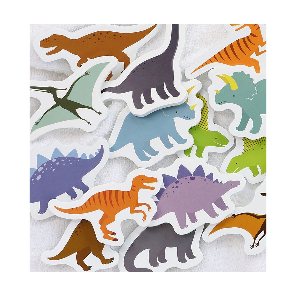 Schaumstoff Badespielzeug inkl. Aufbewahrungsnetz / Dinosaurier