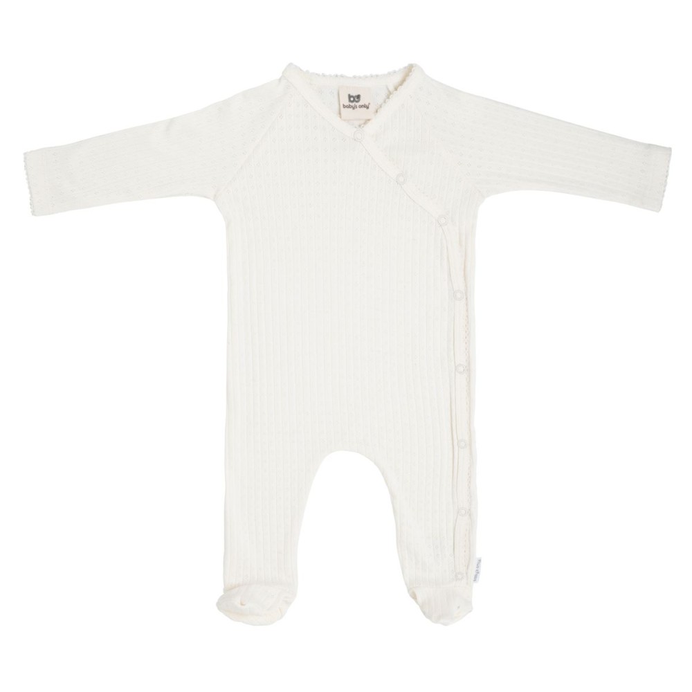 Strampler mit Füssen Dream, Cream