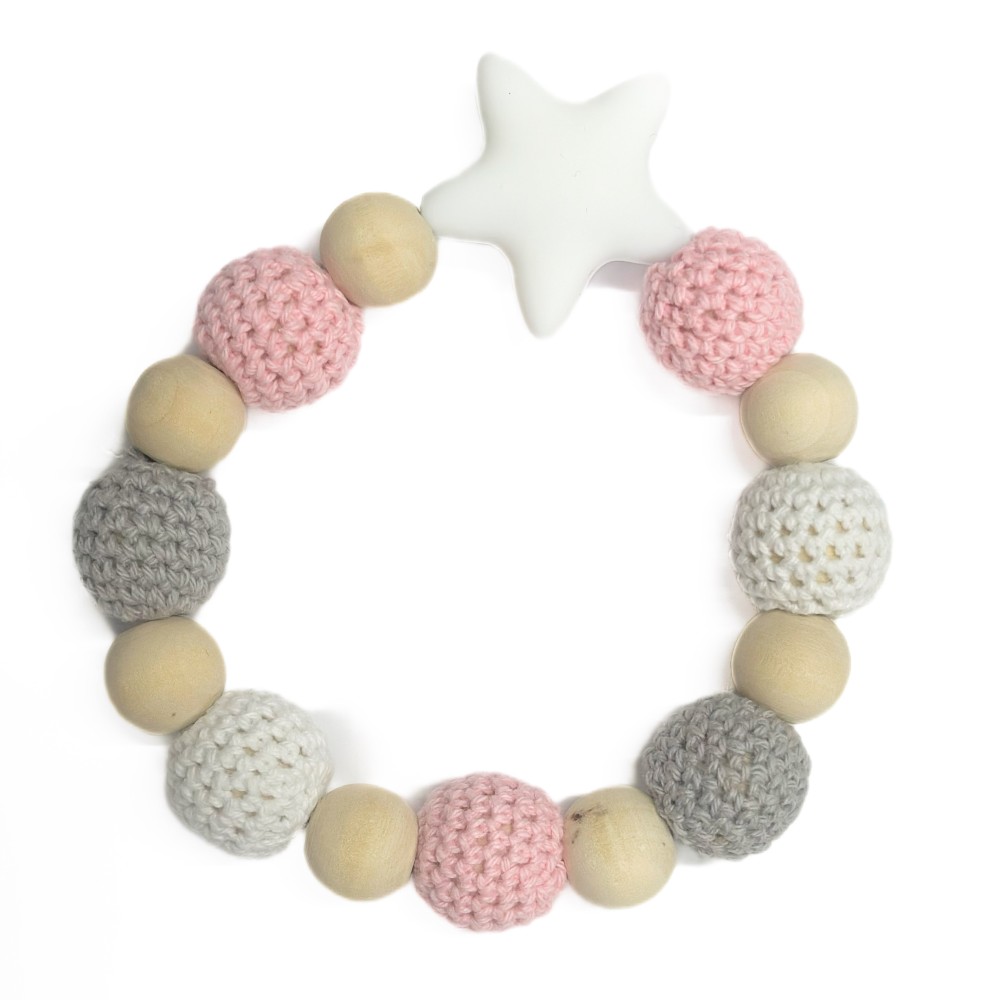 Holz Beissring, Rosa