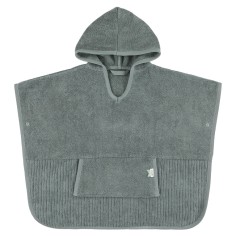 Kapuzenbadetuch Poncho, Hush Petrol