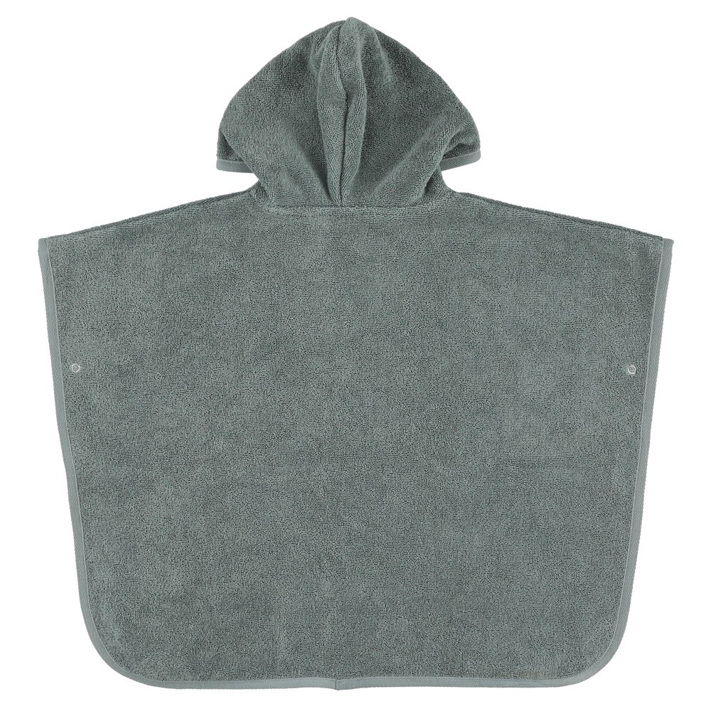 Kapuzenbadetuch Poncho, Hush Petrol