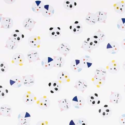 My Little Day Konfetti aus Seidenpapier, Mini Animals