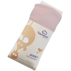 Fixleintuch Jersey, Mauve Rose