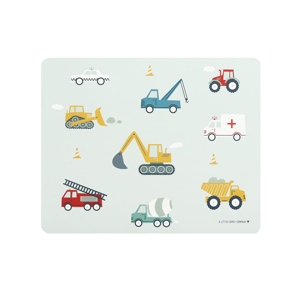 Tischauflage, Baustelle