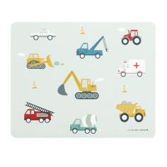 Tischauflage, Baustelle