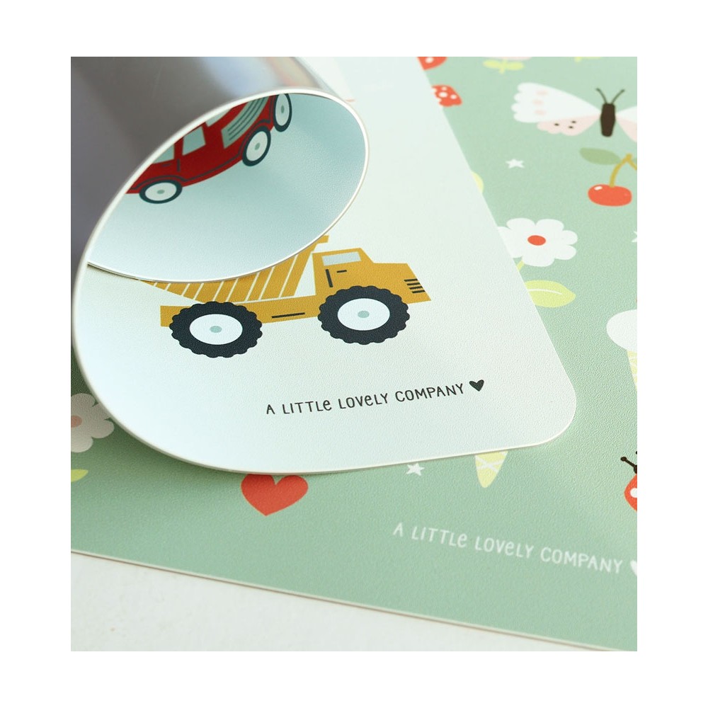 Tischauflage, Baustelle