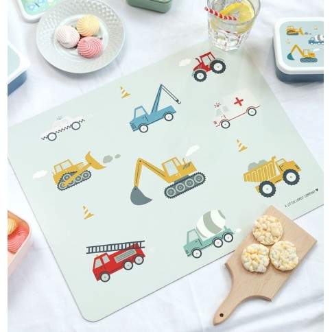 Tischauflage, Baustelle