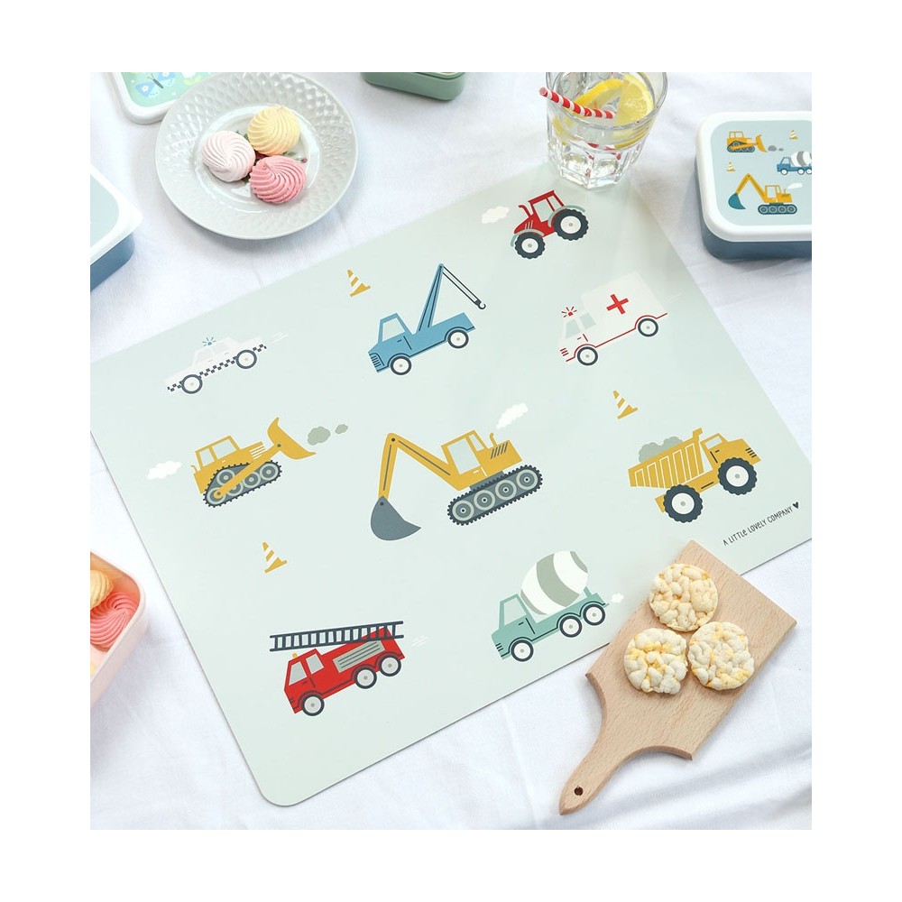 Tischauflage, Baustelle