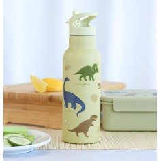 Edelstahl Trinkflasche - Dino (500 ml)