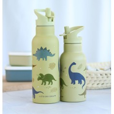 Edelstahl Trinkflasche - Dino (500 ml)