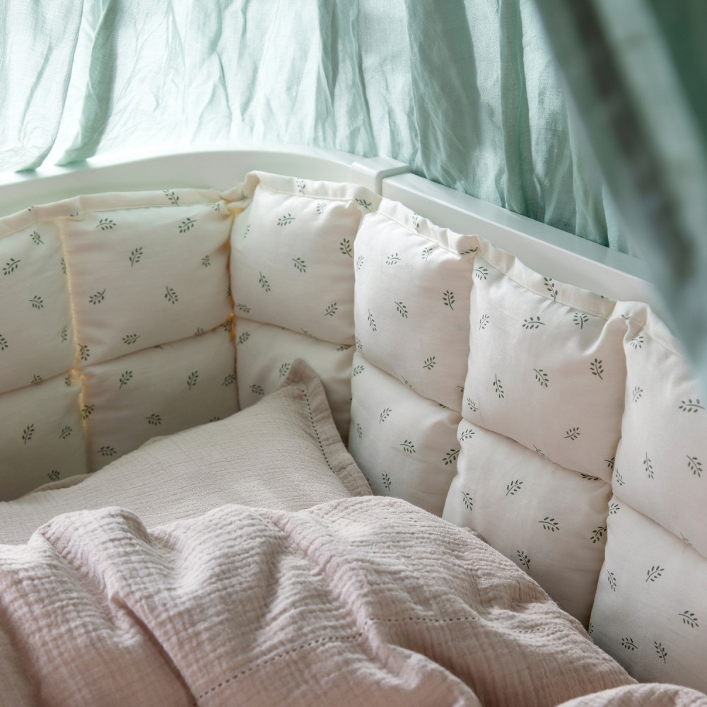 Bettnestchen mit Kapok Füllung, Sophora Leaves